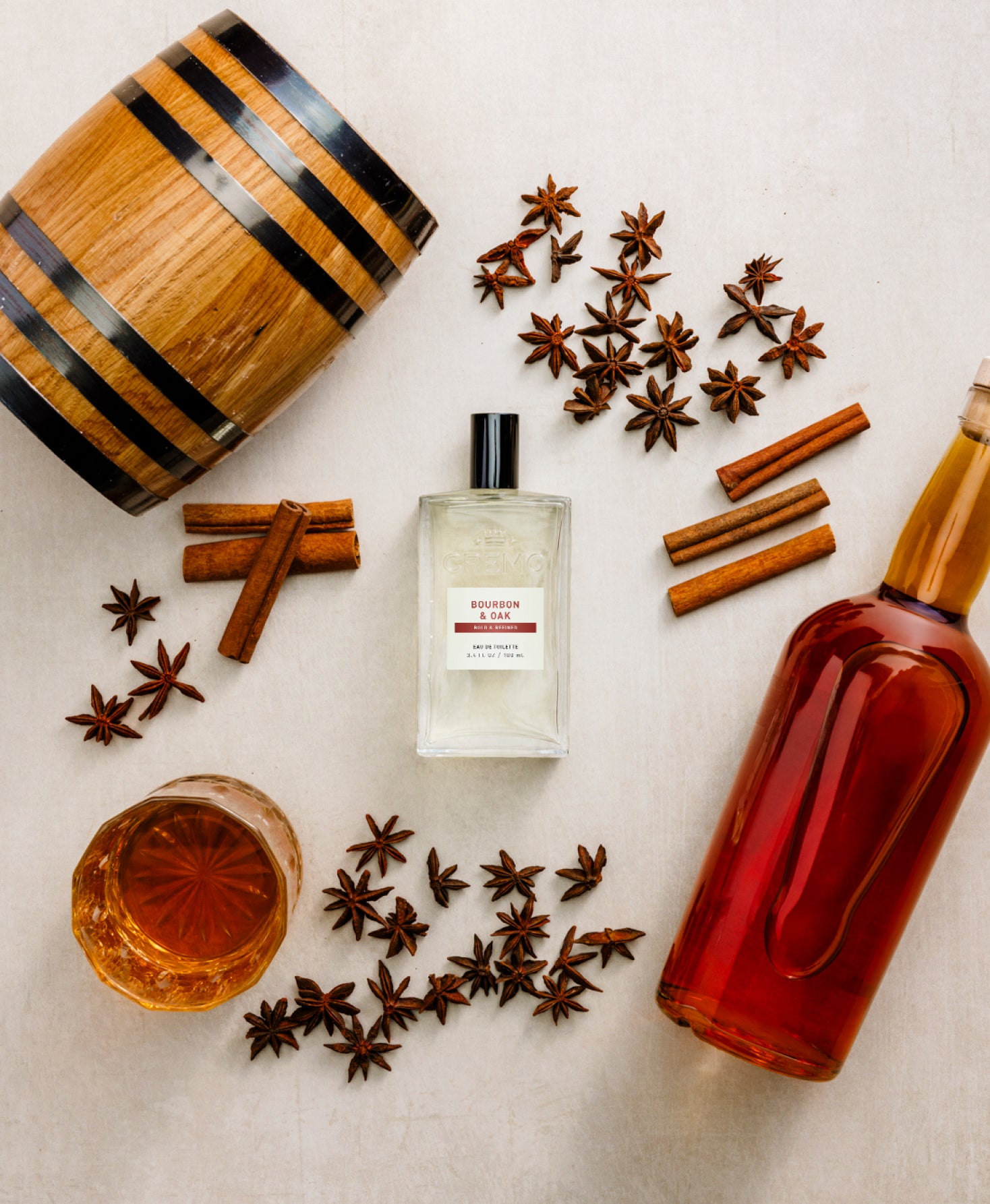 cremo tobacco bourbon Men's Bourbon & Oak Spray Cologne cremo tobacco bourbon Men's Bourbon & Oak Spray Cologne