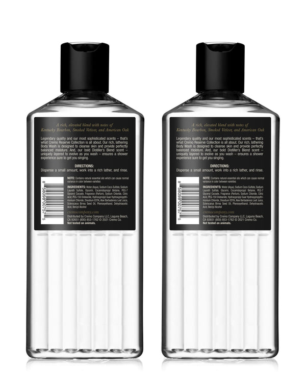 Distiller's Blend (Reserve Collection) Body Wash - 2 Pack