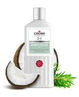 Image 1: 2-in-1 Coconut Tea Tree Shampoo & Conditioner