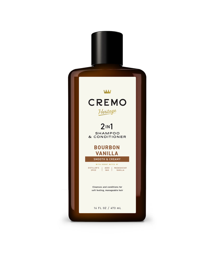 2-in-1 Bourbon Vanilla Shampoo & Conditioner