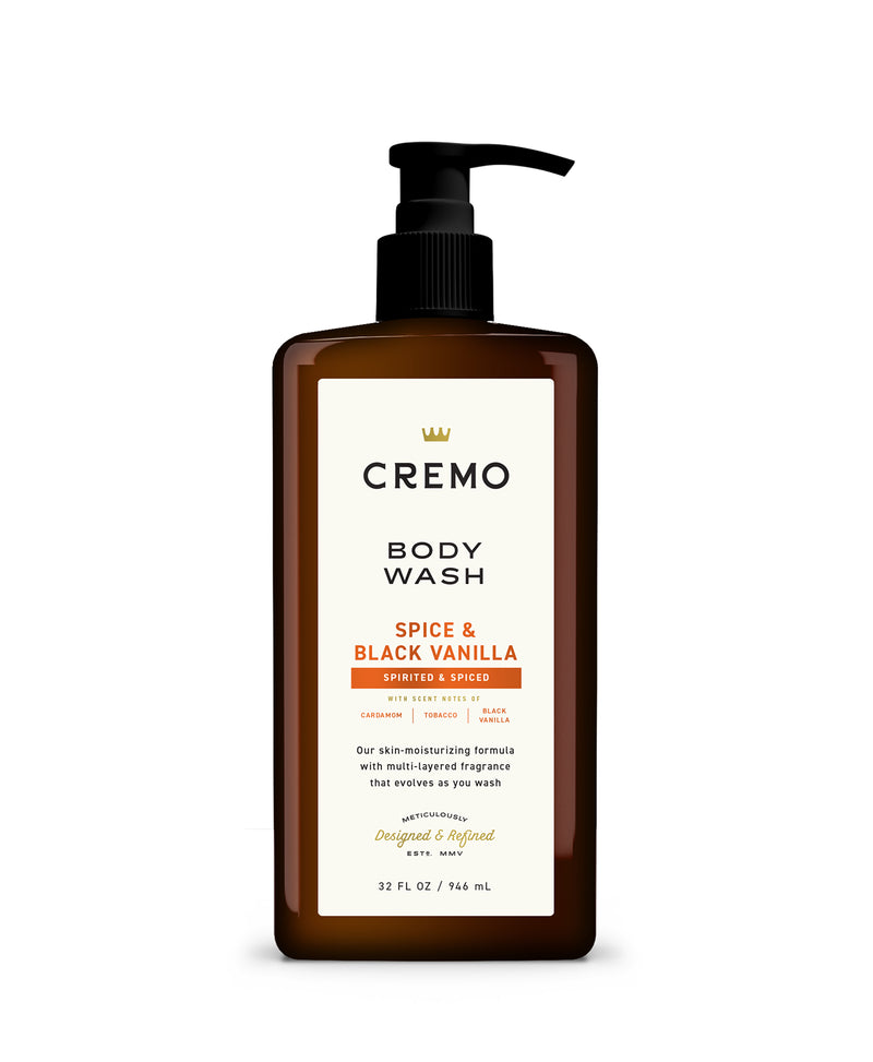 Spice & Black Vanilla Body Wash – 32 oz.
