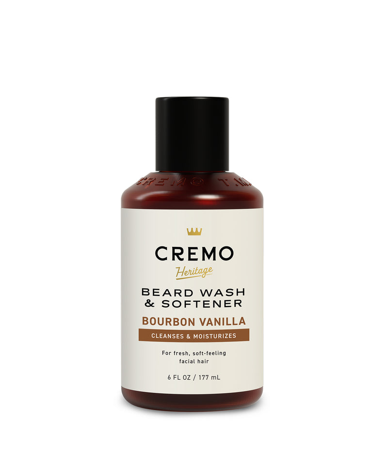 Bourbon Vanilla 2-in-1 Beard Wash & Softener
