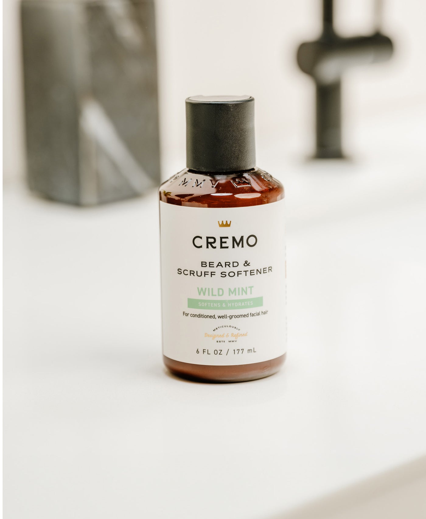 Quality Mint Beard Softener for Stubble & Scruff - Mint Blend | Cremo