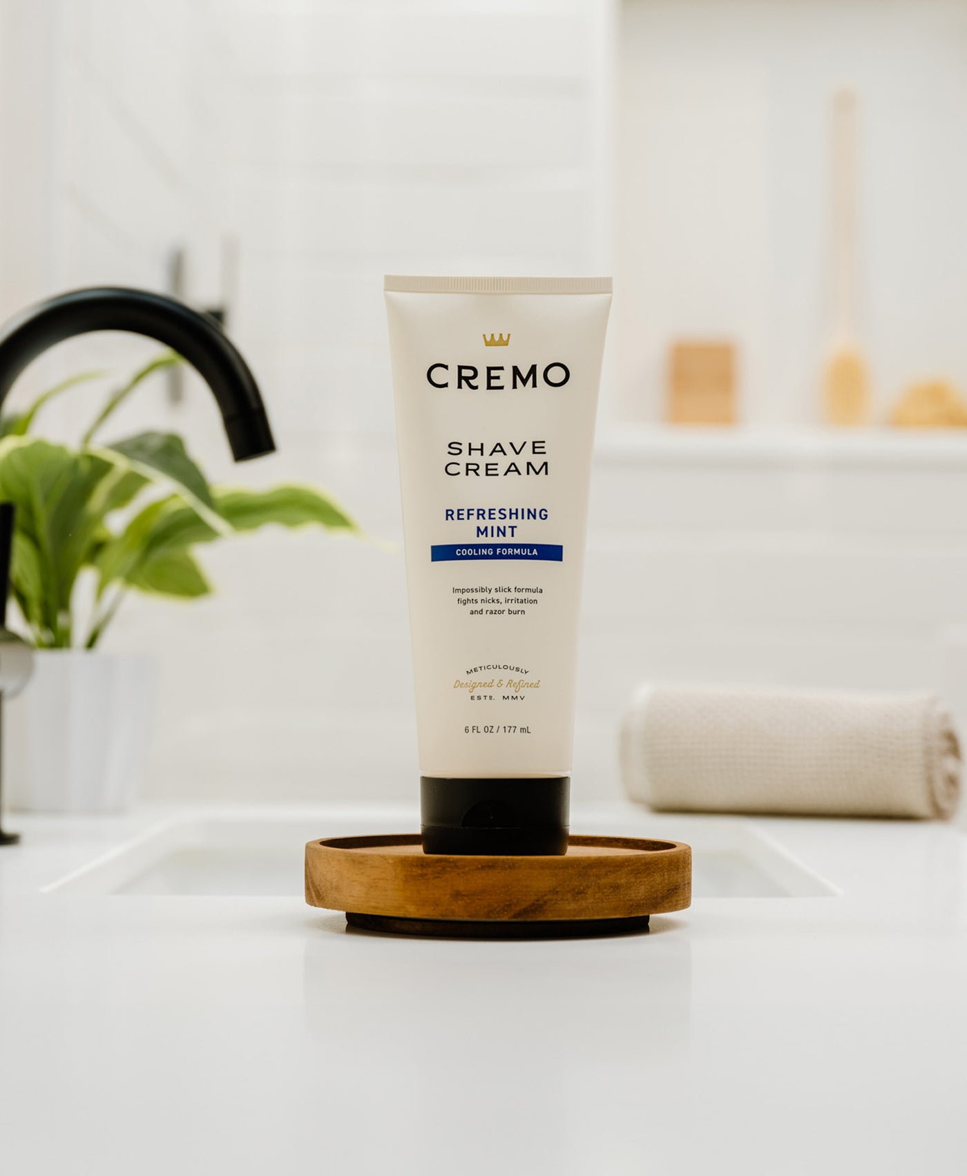 Cooling Shave Cream - Menthol Shaving Cream with Tea Tree Oil | Cremo