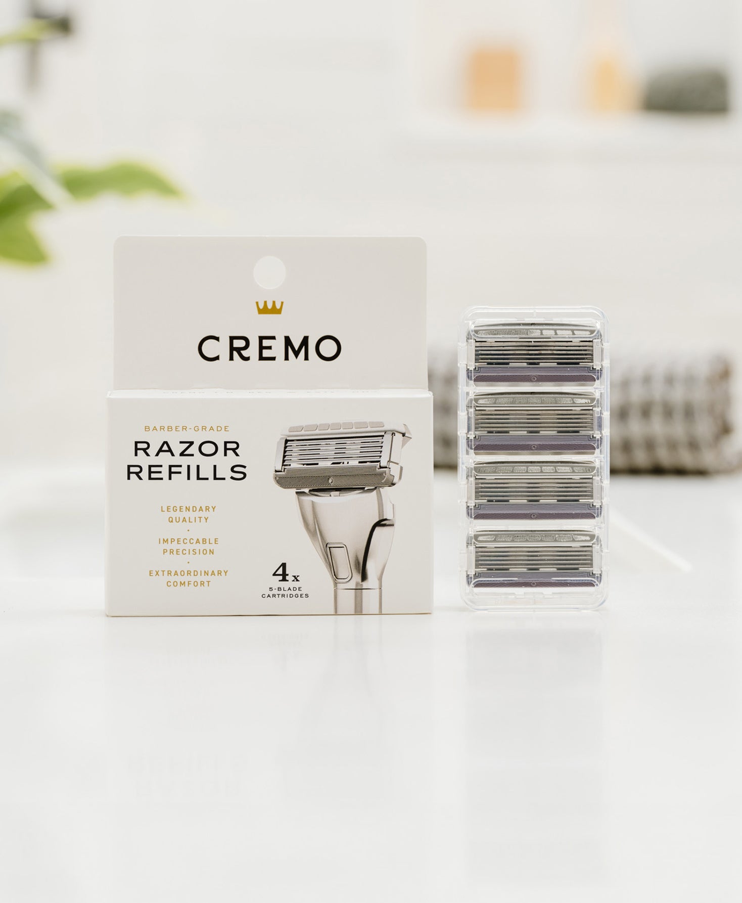 Cremo Reeusable Razor Cremo Barber Grade Razor Refills