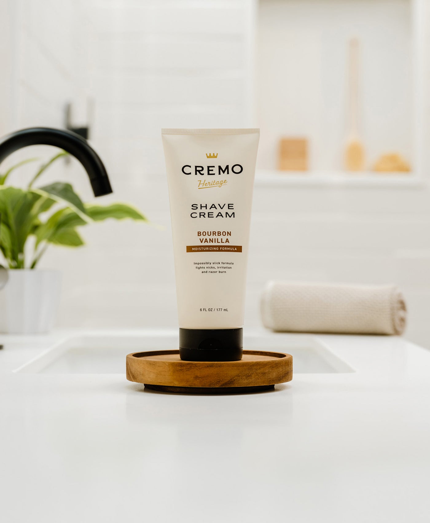 Quality Bourbon Shaving Cream for Men | Cremo