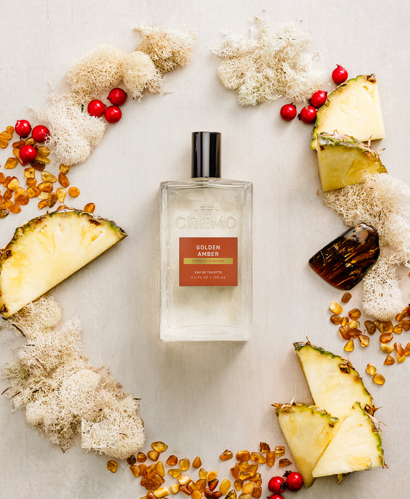 Golden Amber Spray Cologne