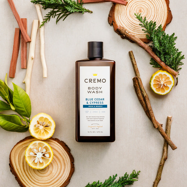 Blue Cedar & Cypress - Cedar Scented Body Wash for Men | Cremo