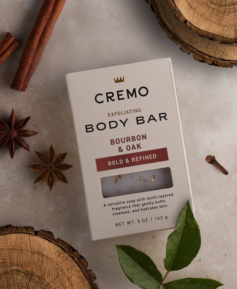 Bourbon & Oak Exfoliating Body Bar