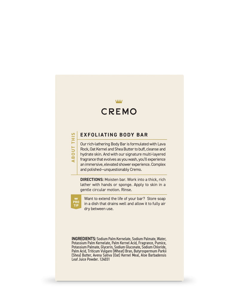 Italian Bergamot Exfoliating Body Bar