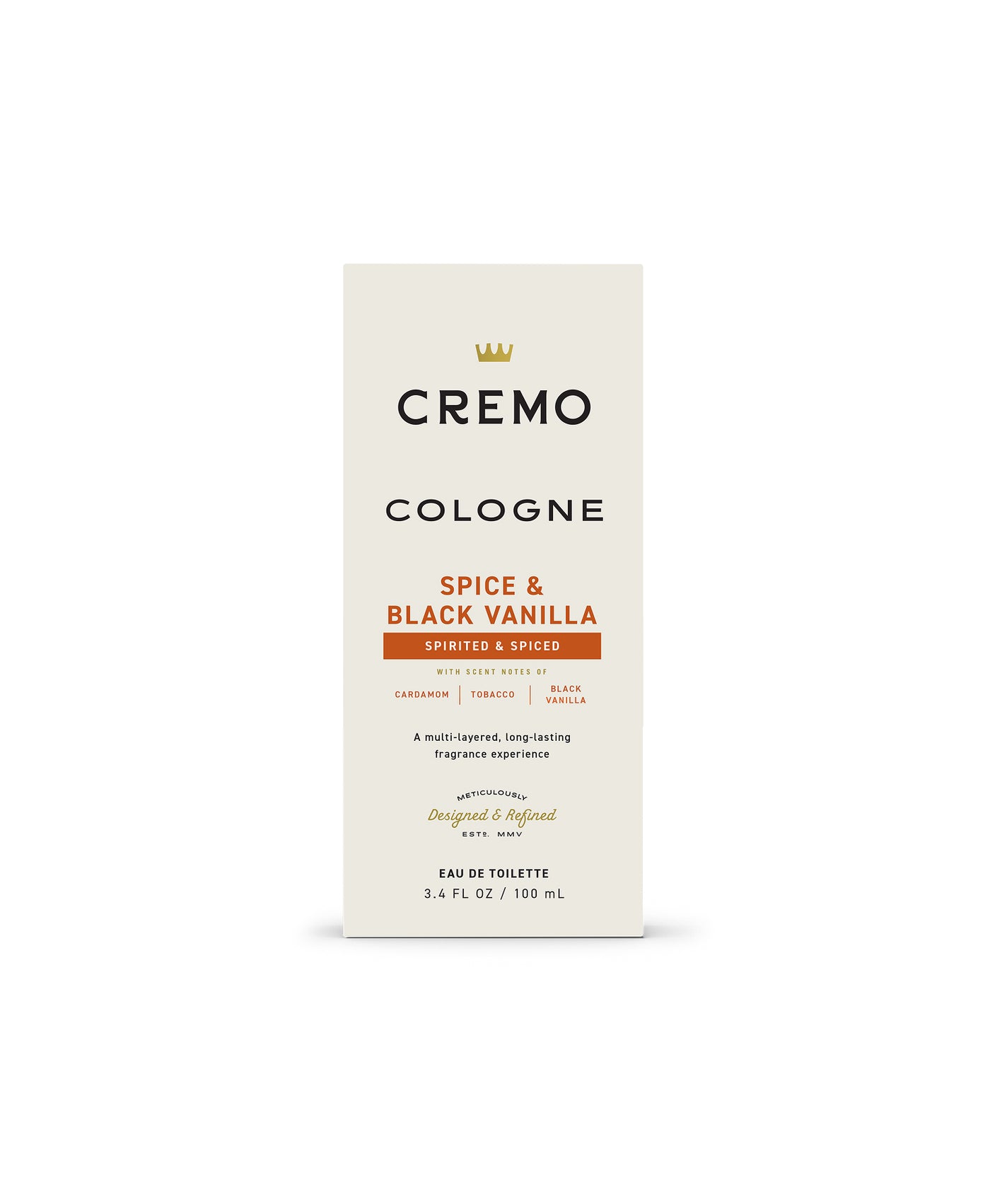 cremo tobacco vanilla Spice & Black Body Wash 32 oz lasting scent Spray Cologne Spice & Black