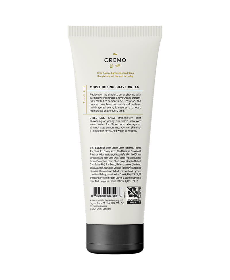 Bourbon Vanilla Shave Cream