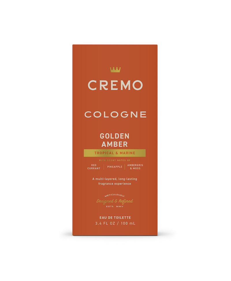 Golden Amber Spray Cologne