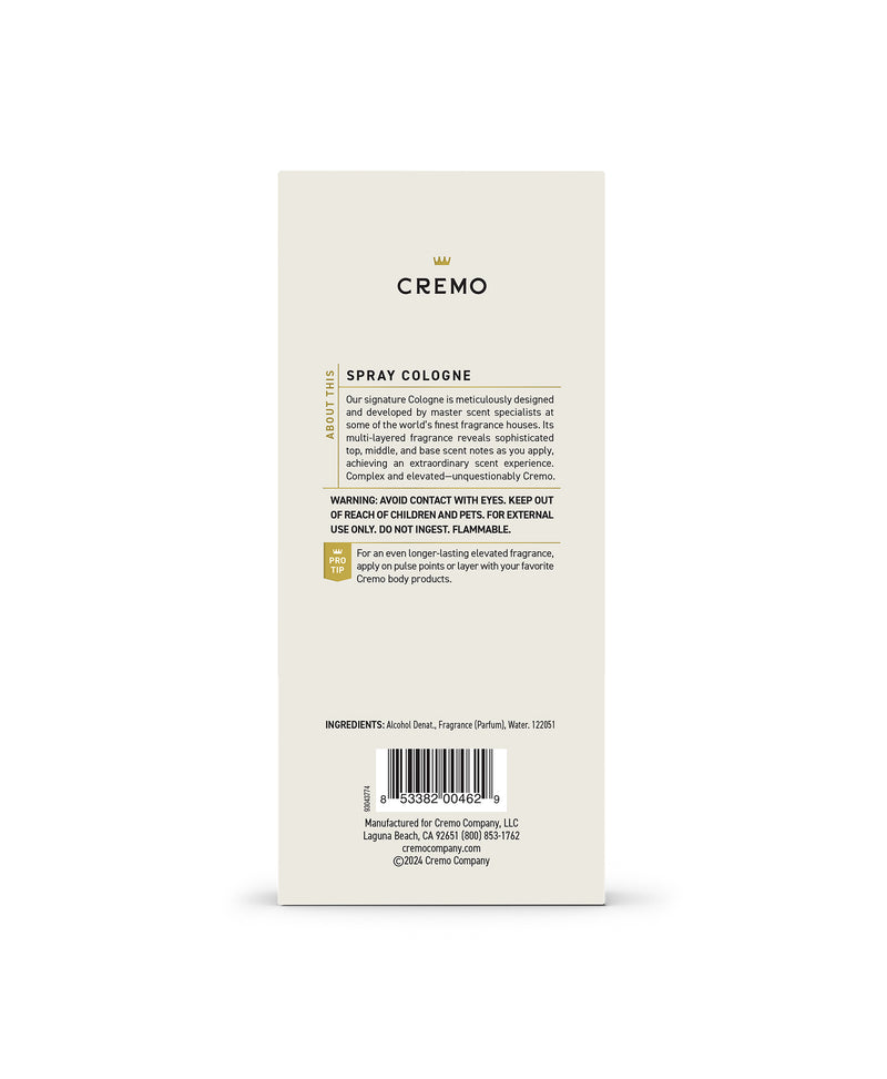 Bourbon & Oak Spray Cologne