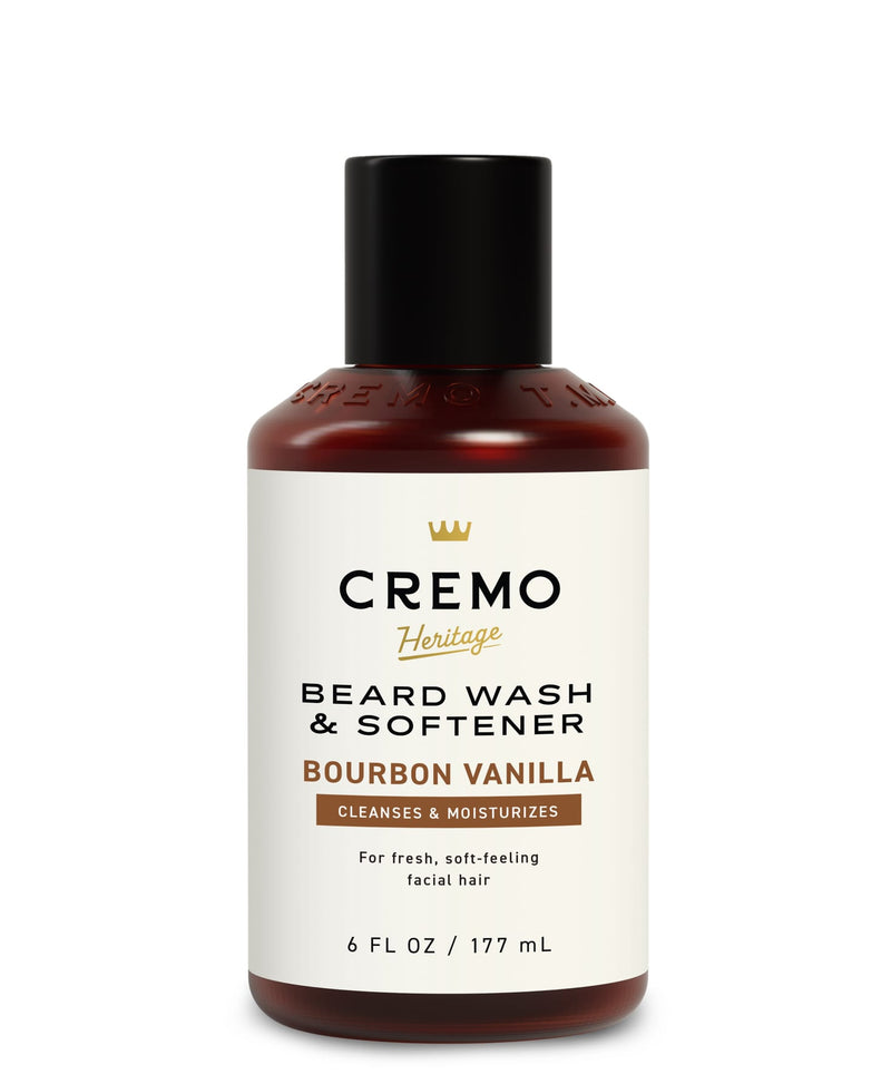 Bourbon Vanilla 2-in-1 Beard Wash & Softener