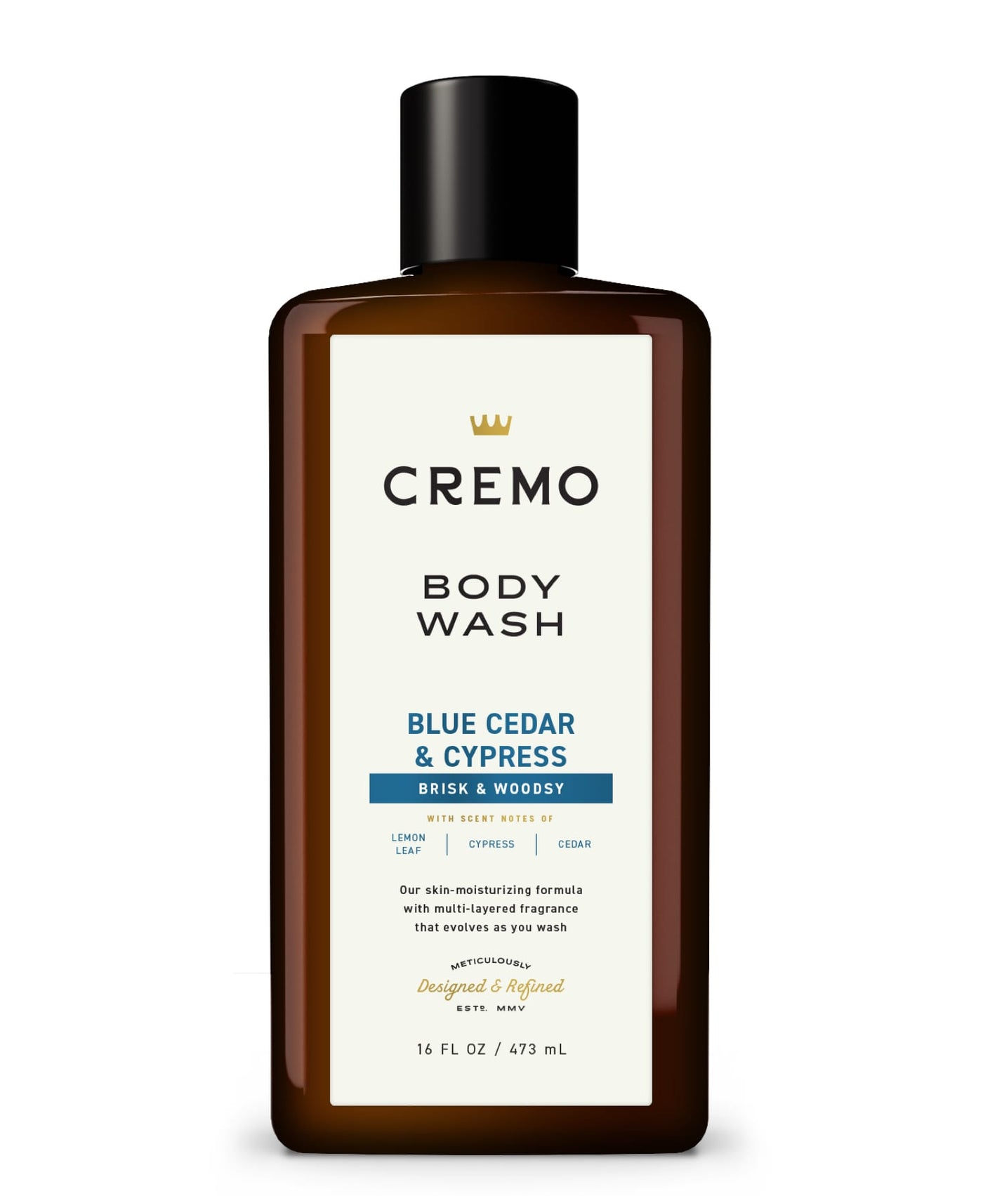 Blue Cedar & Cypress - Cedar Scented Body Wash for Men | Cremo