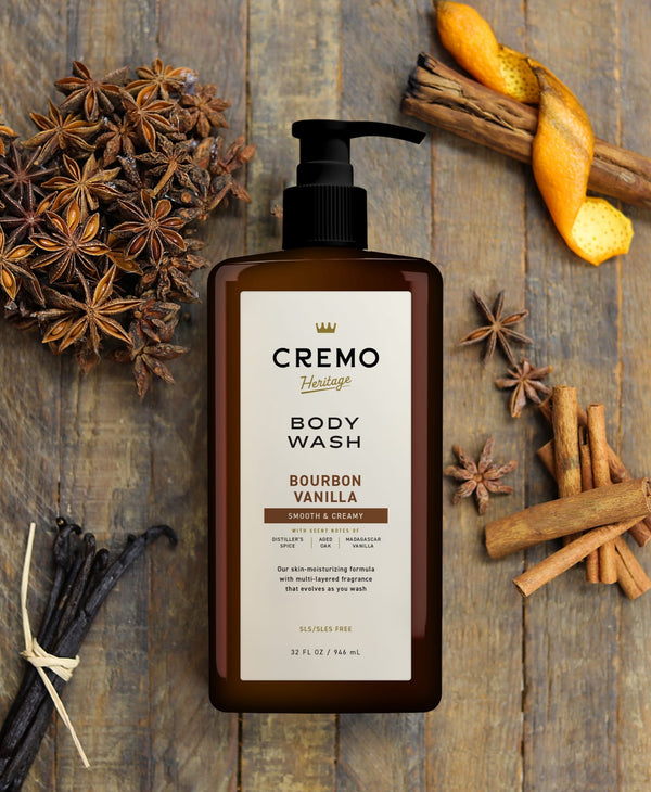 Bourbon Vanilla Body Wash 32 oz.