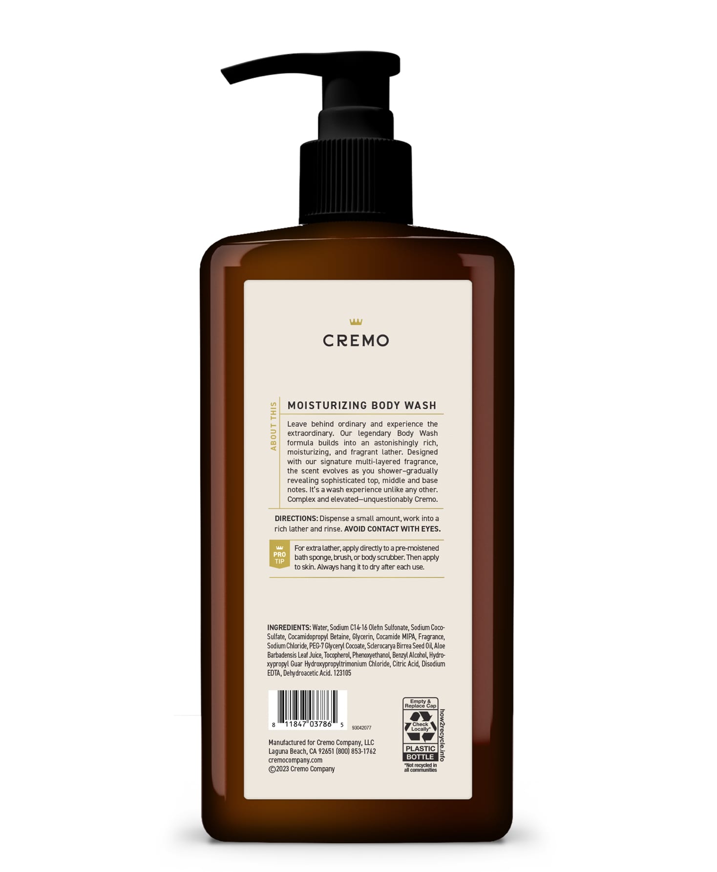 Italian Bergamot (Reserve Collection) Body Wash 32 oz.