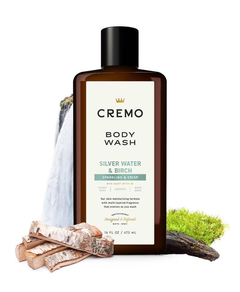 Silver Water & Birch Body Wash