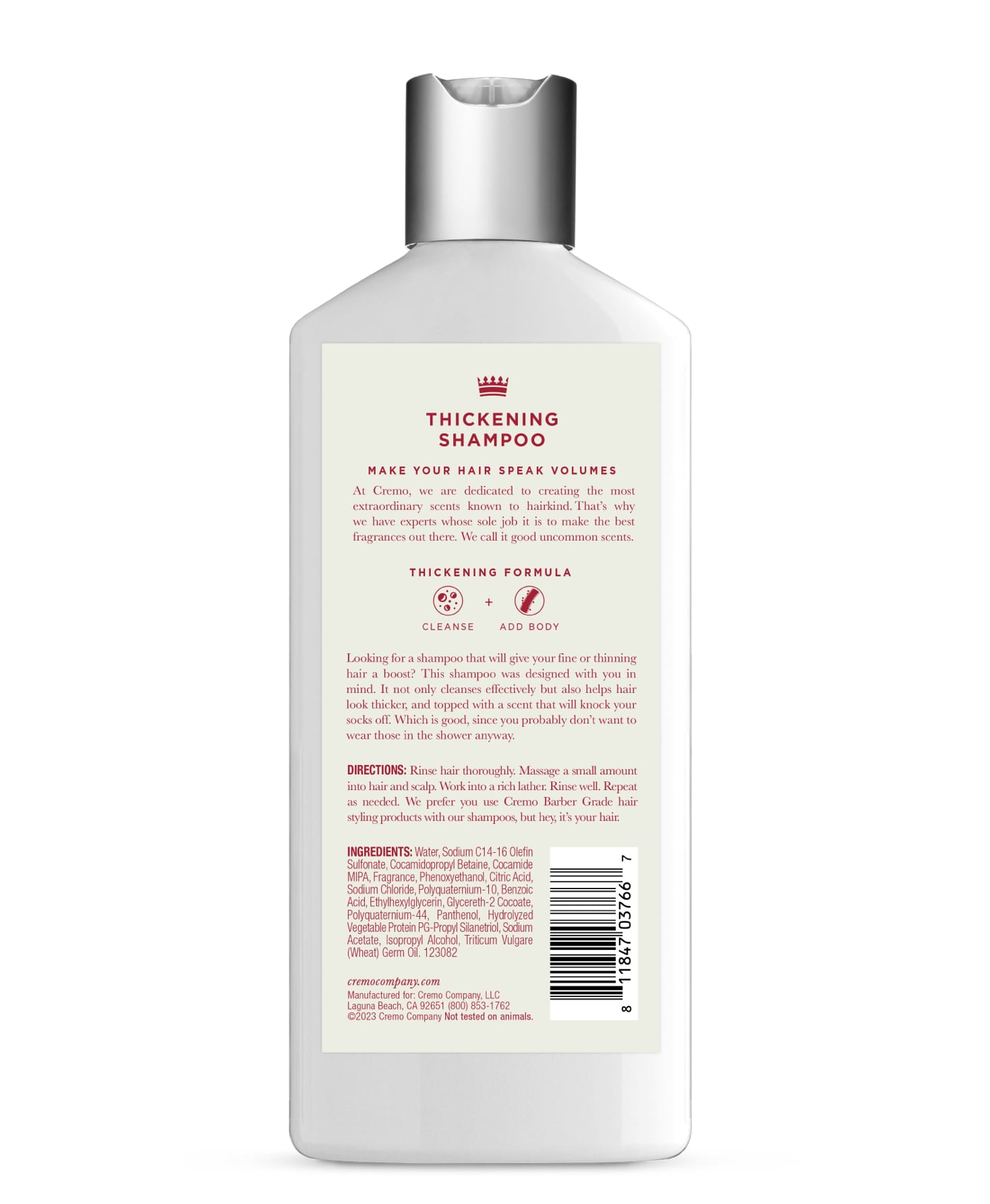 Heritage Red Thickening Shampoo