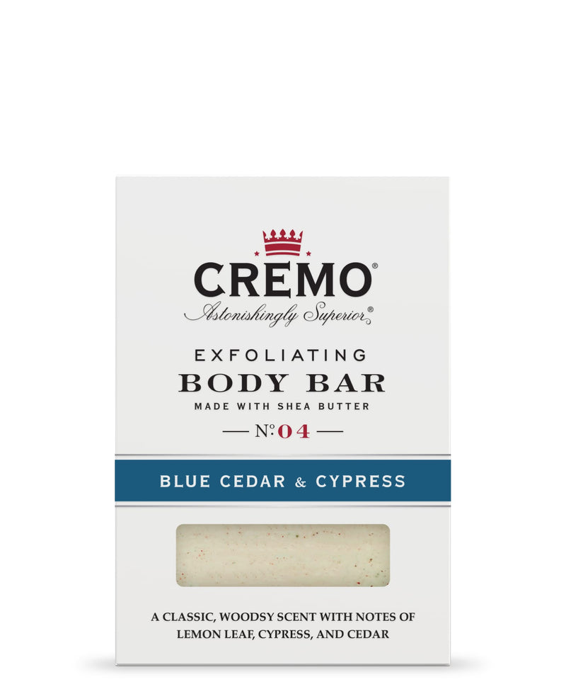 Blue Cedar & Cypress Exfoliating Body Bar