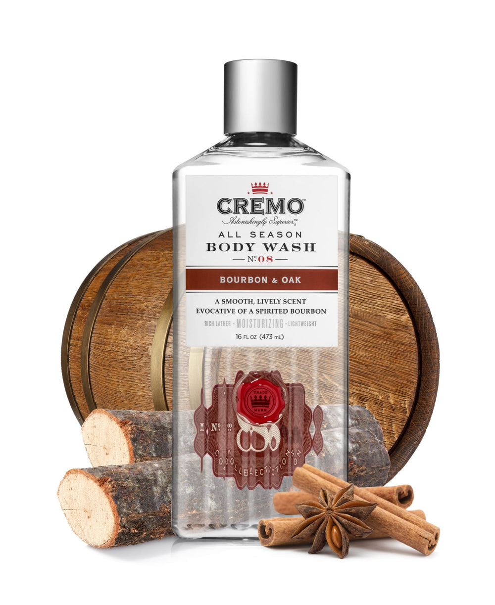 Bourbon & Oak Body Wash for Men Cremo