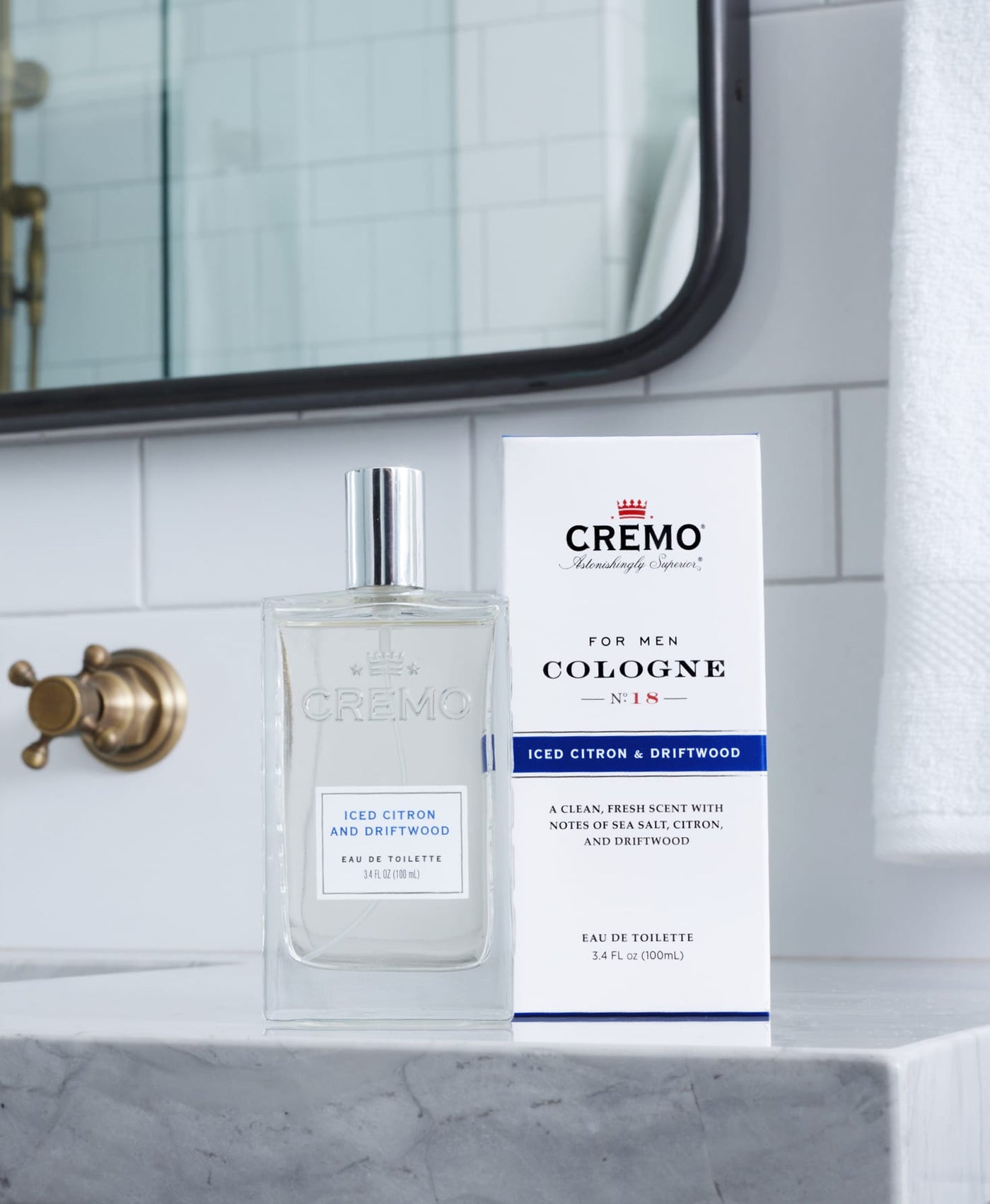 Spray Cologne Iced Citron & Driftwood