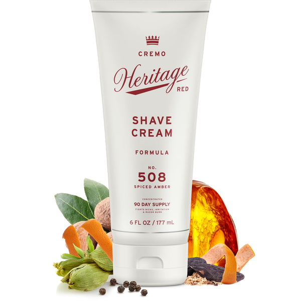 Heritage Red Shave Cream