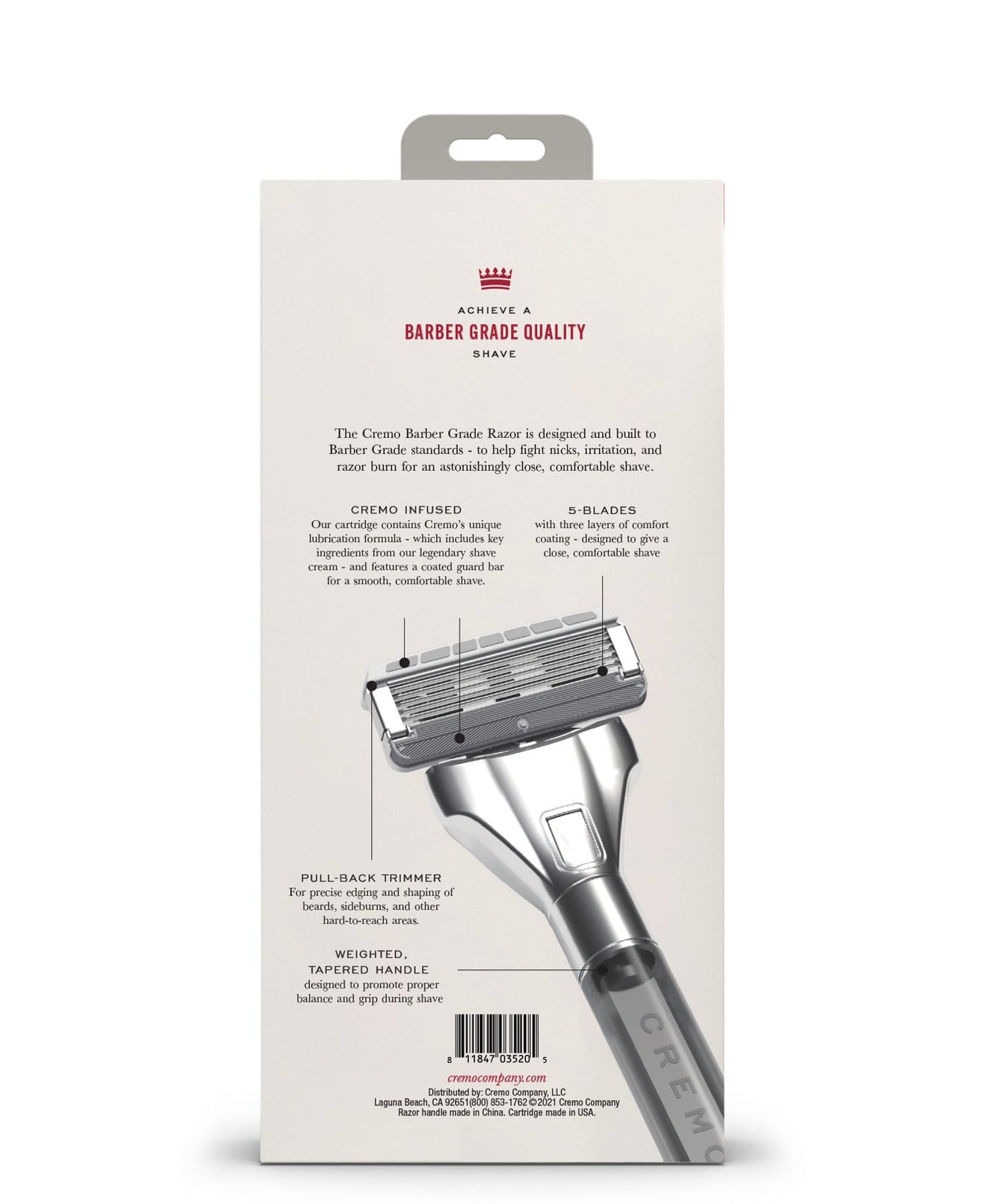 Cremo Barber Grade Razor