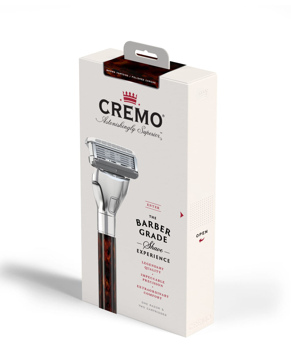 Cremo Tortoise Handle Razor